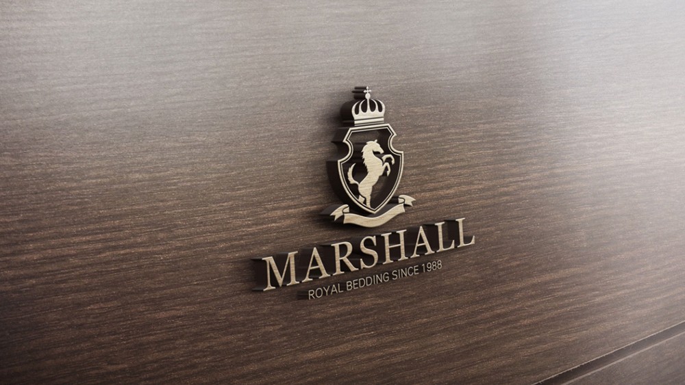 马歇尔床垫logo设计